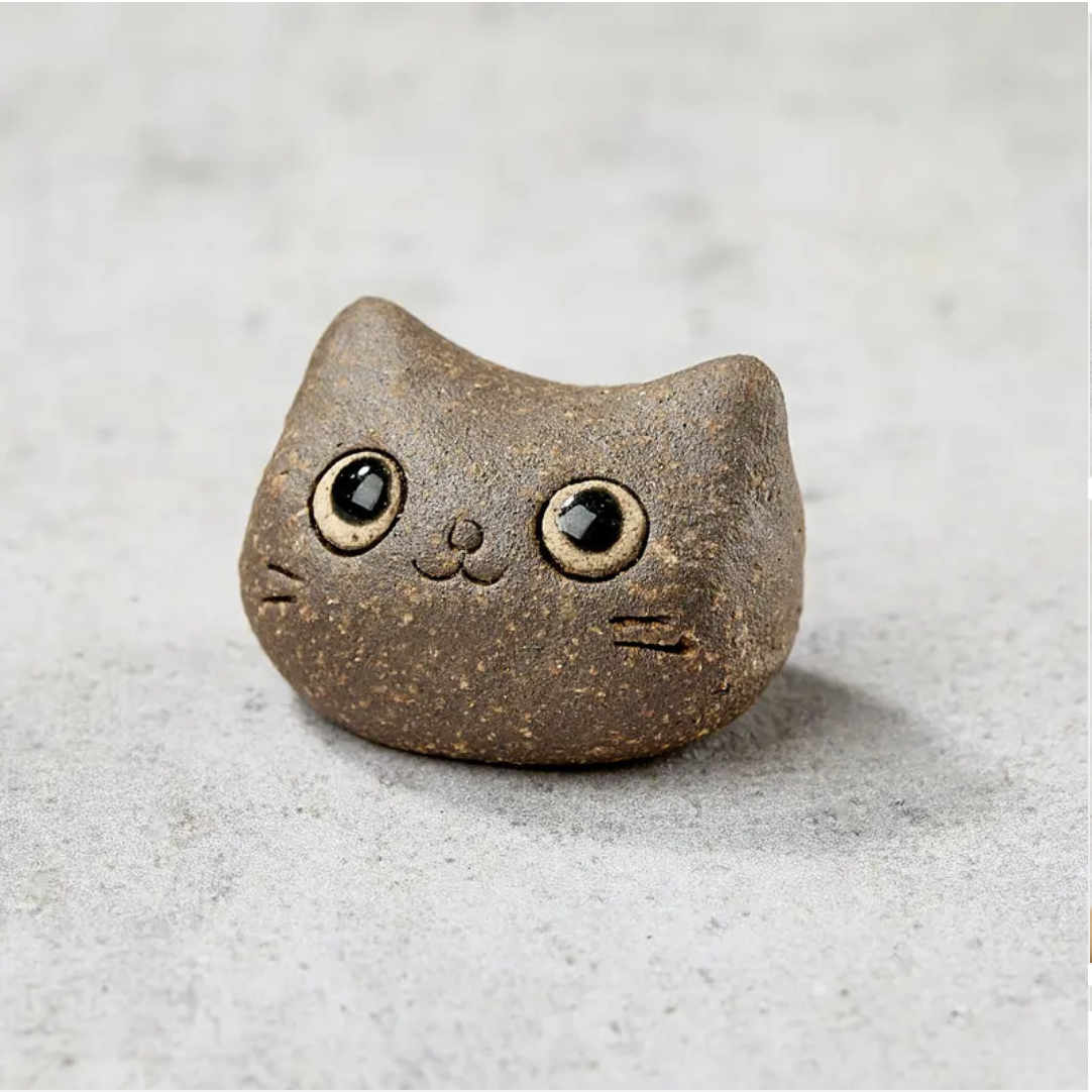 Spisepinneholder "Maneki-neko", håndlaget - Nishikidori — bilde 1