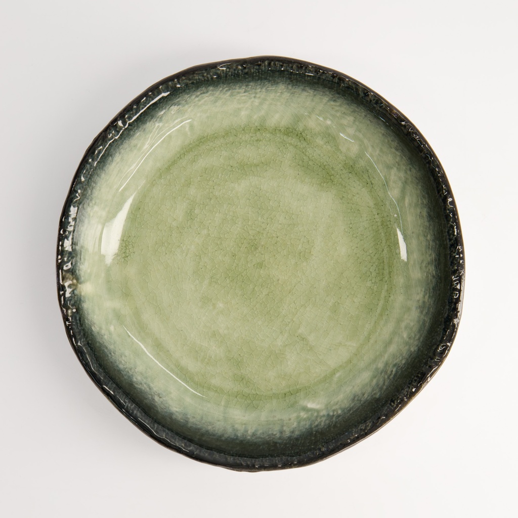 Skål, dyp "Yamasaku Green" 18.8x4.3cm - Tokyo design studio — bilde 2