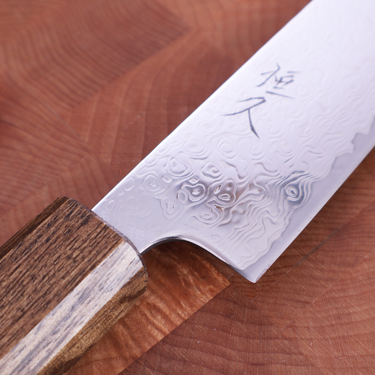 24cm Sujihiki, Mirror Damask, Eik, VG10 - HARUYUKI — bilde 2