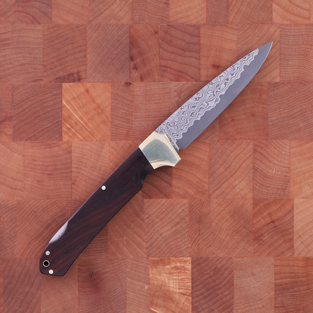 Foldekniv m/ damask, VG10 - SAJI — bilde 1