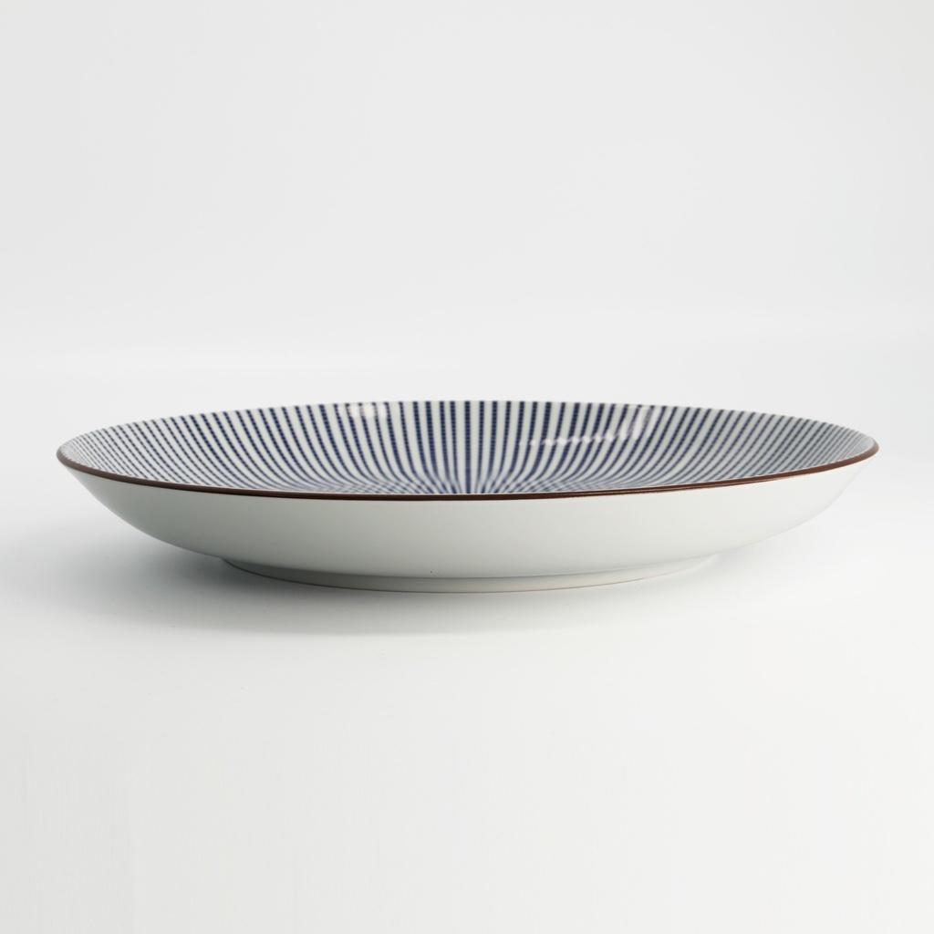 Tallerken "Sandan Blue" 31cm - Tokyo Design Studio — bilde 3