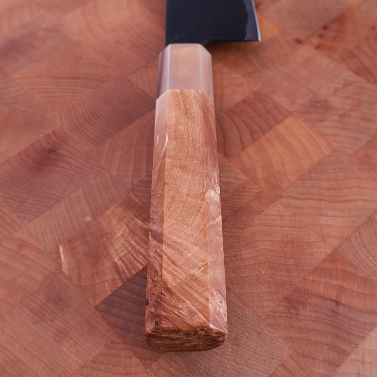16.5cm Santoku "Kaishin Black", Ginsan III- NAKAMURA — bilde 3