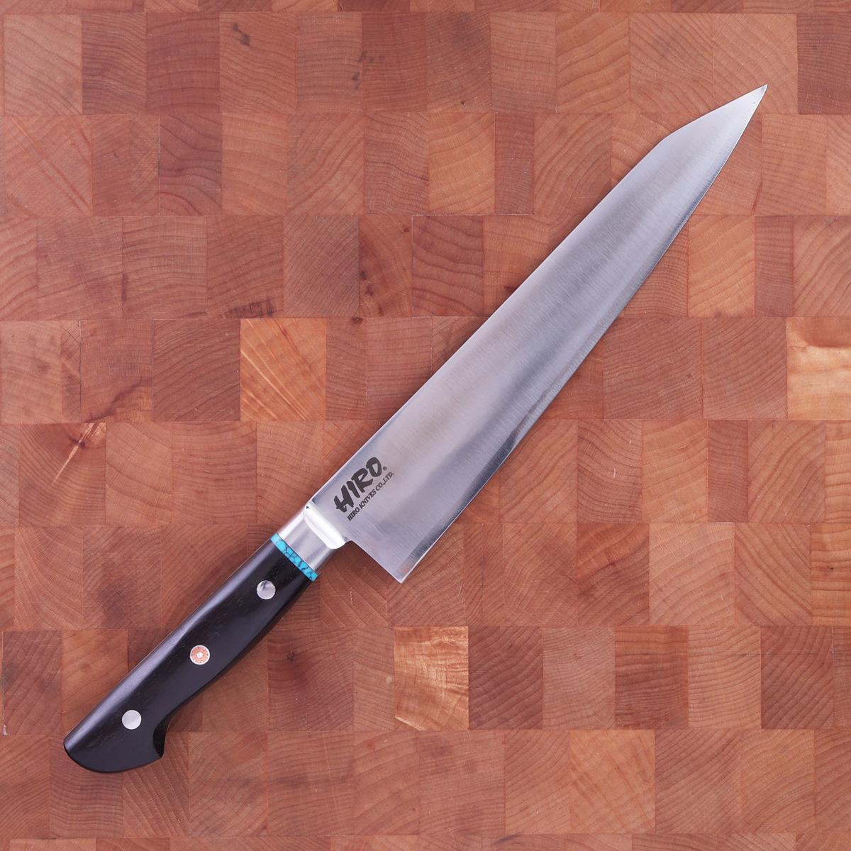 24cm Kokkekniv (Gyoto), Super Aogami - HIRO