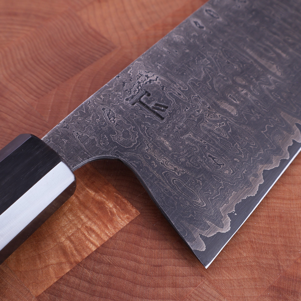 21cm Kokkekniv (gyoto) nr.3, damask - Thulesius Works — bilde 2