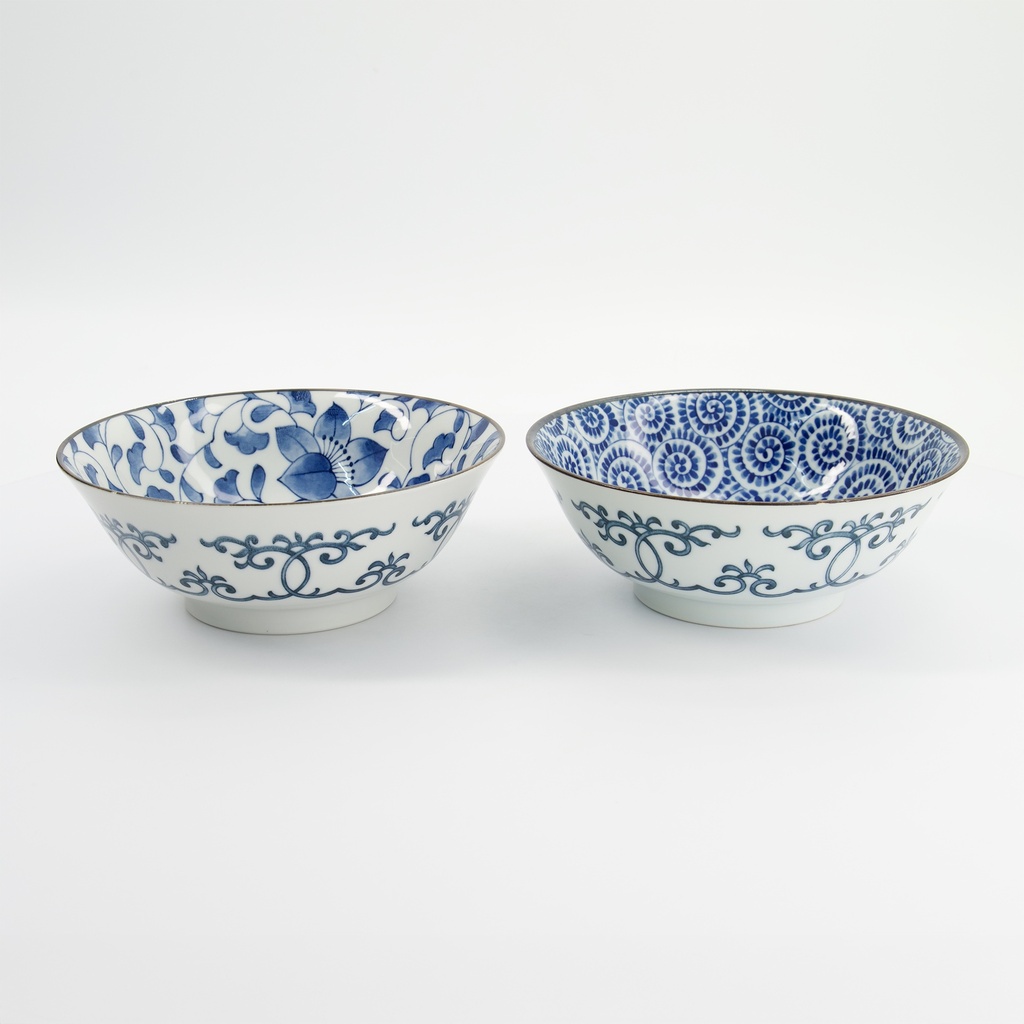 Ramenskål "mixed bowl", 1000ml, 2pk - Tokyo design studio — bilde 3