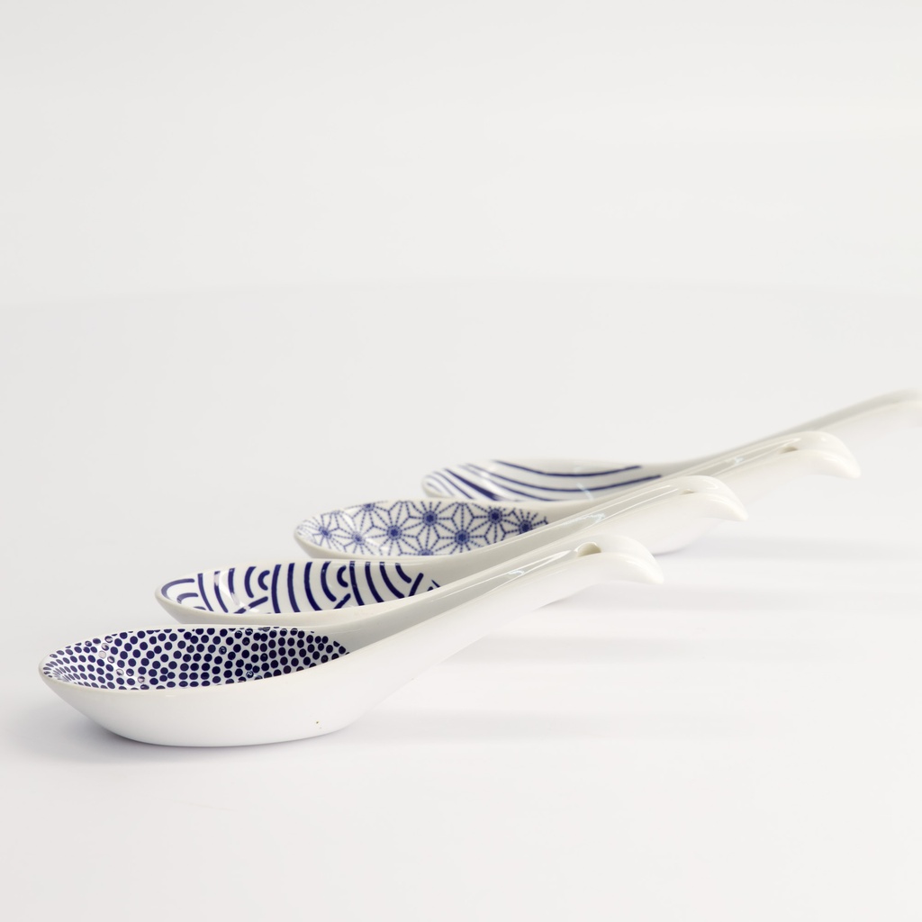 4 stk. Ramenskjer i gaveeske "Nippon Blue" - Tokyo design studio — bilde 5