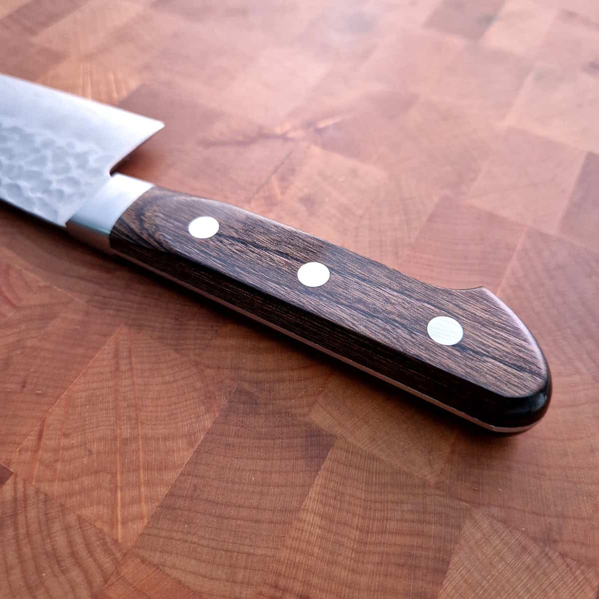 18cm Grønnsakskniv (Santoku) AUS8 - HARUYUKI MUGI — bilde 2