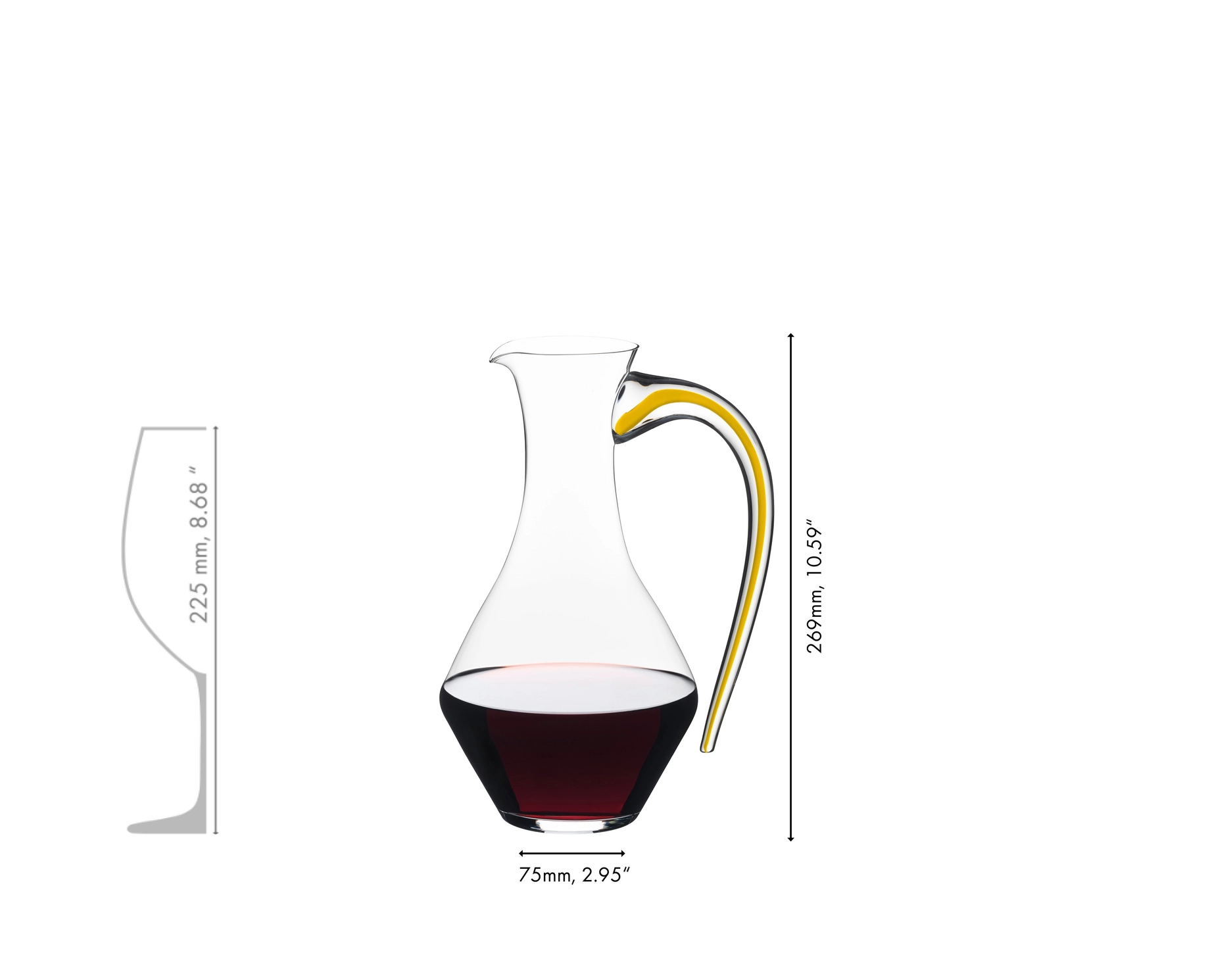 Dekanter, Cabernet Magnum, Yellow - RIEDEL — bilde 4