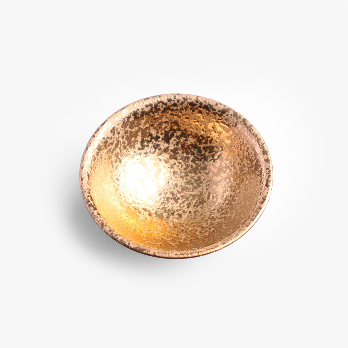 Sakeglass, gullbelagt, 1stk - Keramikk — bilde 3