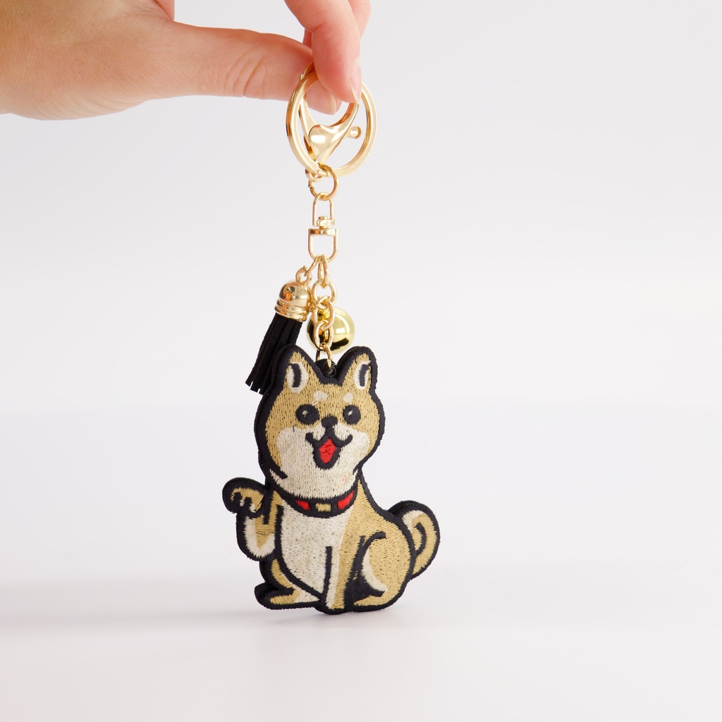 Nøkkelring "Shiba dog" (sitting) — bilde 3