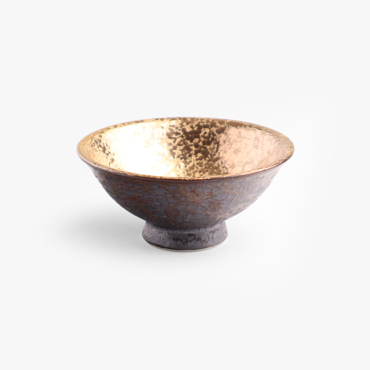 Sakeglass, gullbelagt, 1stk - Keramikk — bilde 1