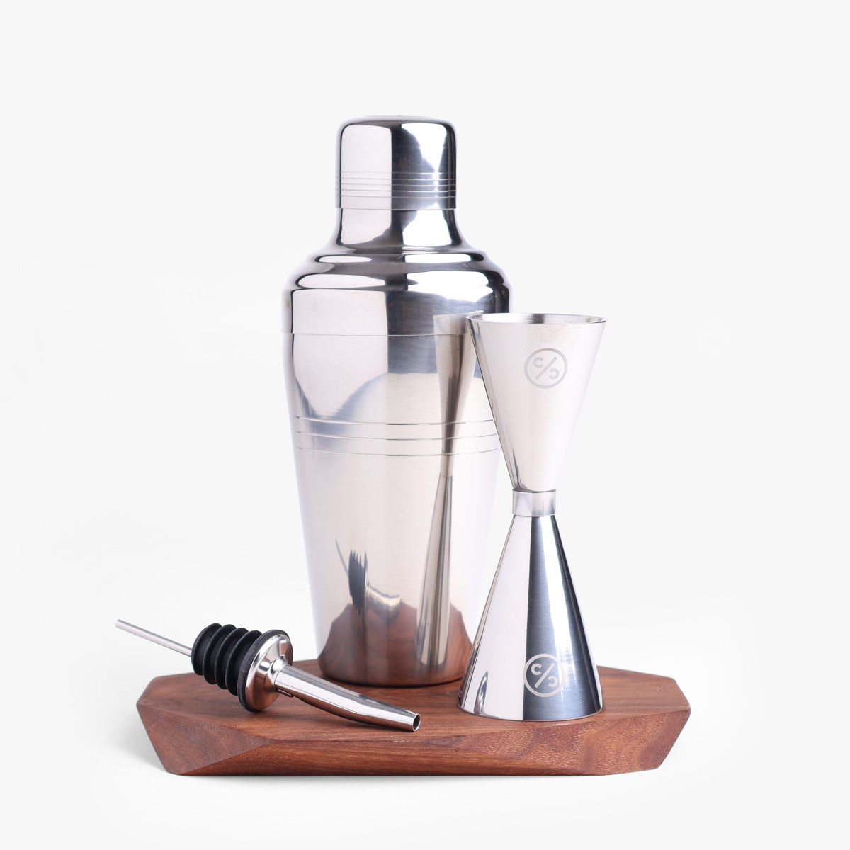 "Bar Kit" Shaker, Jigger og Pourer - Cocktail Club