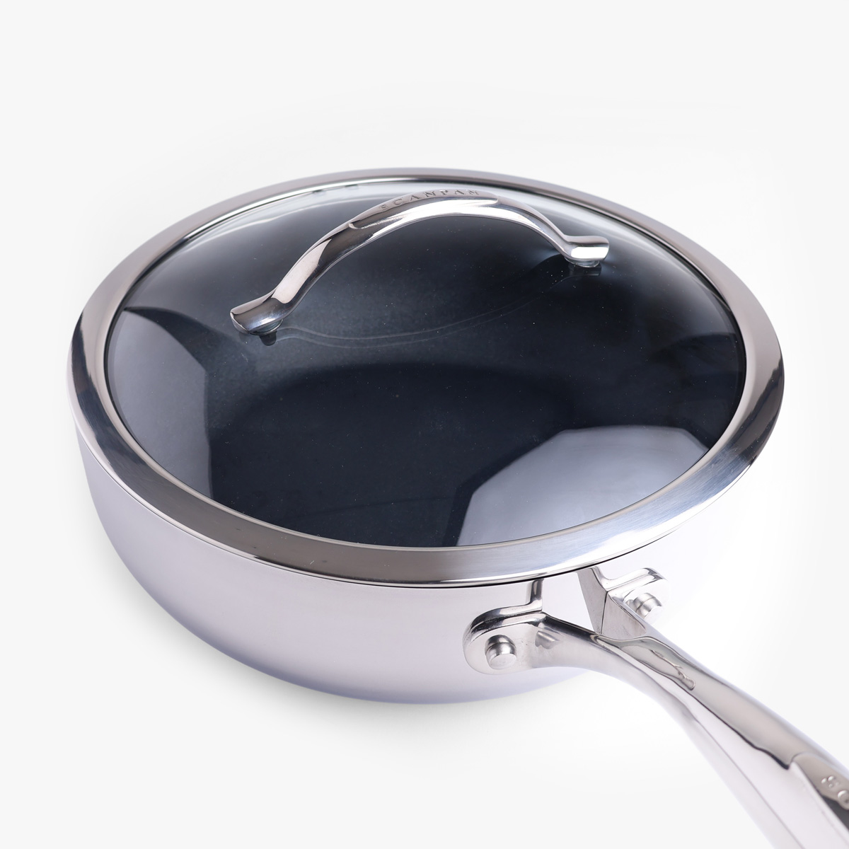 Sauteuse 26cm, 3.7L m/lokk, HaptIQ - SCANPAN — bilde 2