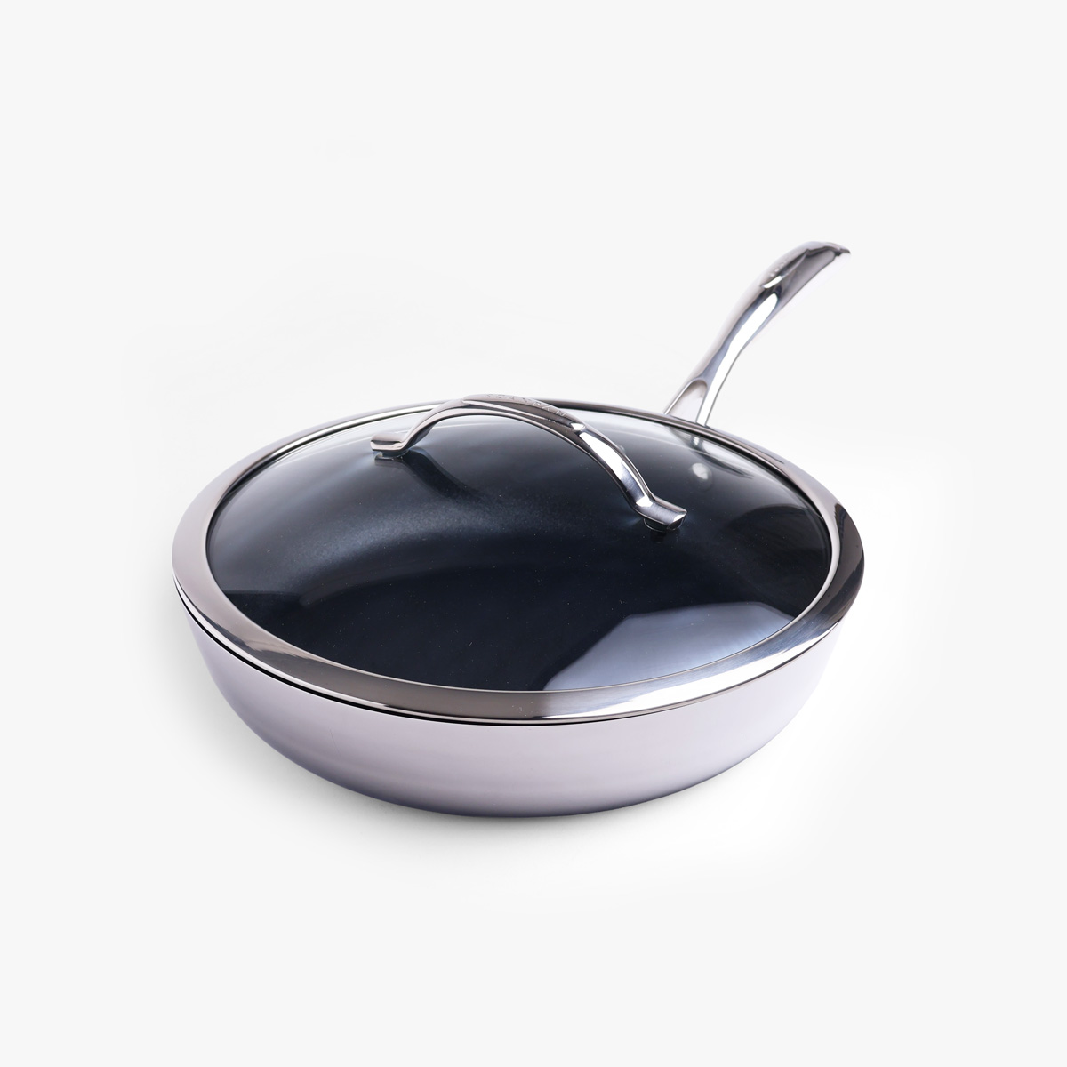Traktørpanne 28cm m/lokk, HaptIQ - SCANPAN