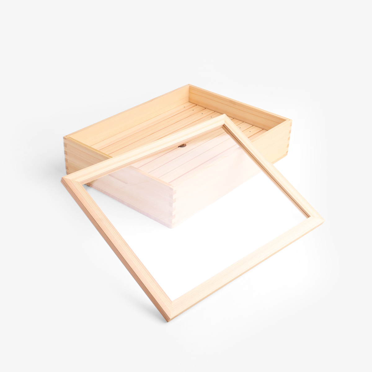 Neta boks, til fremvisning av fisk (39×29×10cm) — bilde 4