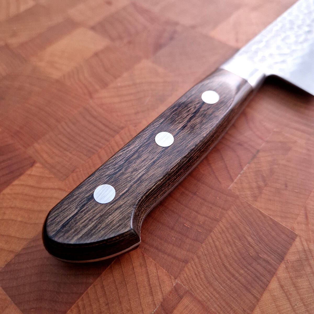18cm Grønnsakskniv (Santoku) AUS8 - HARUYUKI MUGI — bilde 3