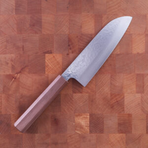 16.5cm Grønnsakskniv (Santoku), Damask/Tsuchime, VG7 - MAKOTO KUROSAKI