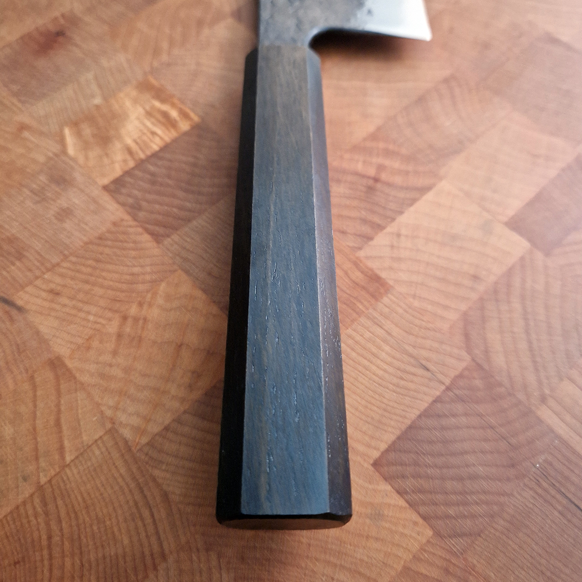 18cm Grønnsakskniv (Nakiri) Aogami II, Kurochi - MINOMO KAJIYA — bilde 3