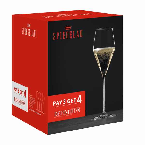 4 stk. Champagneglass - SPIEGELAU DEFINITION