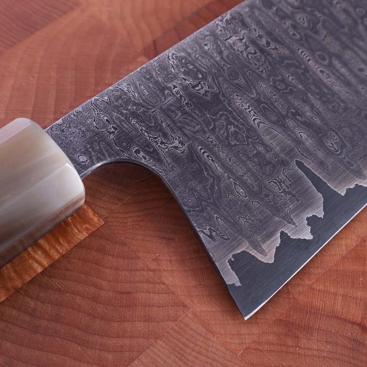 21cm Kokkekniv (gyoto) nr.4, damask - Thulesius Works — bilde 2