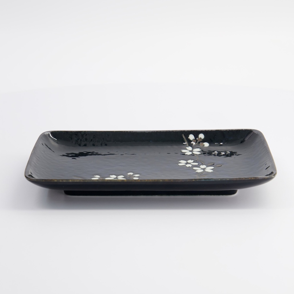 Tallerken "Cobalt Blue", Sakura, 20.5x13.2x2.5cm - Tokyo Design Studio — bilde 5