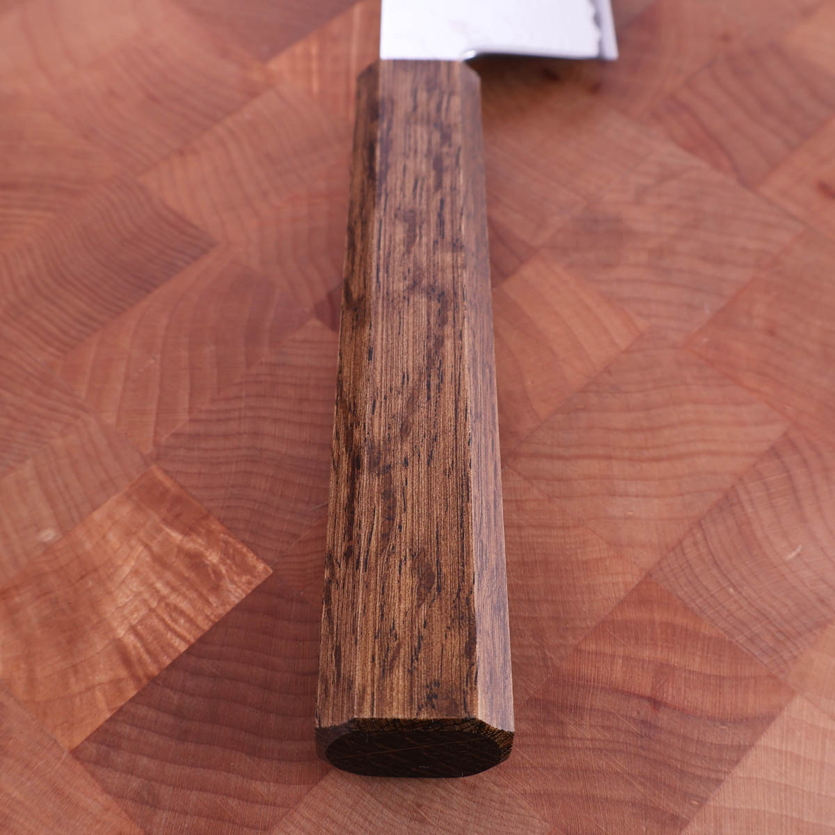16,5cm Grønnsakskniv (Santoku), Damask, Eik, VG10 - HARUYUKI — bilde 3