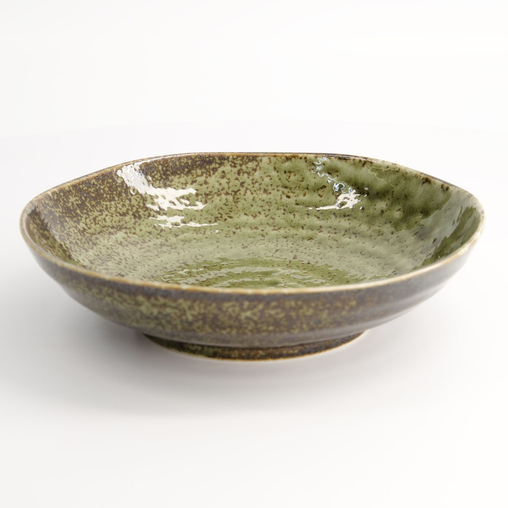 Pastatallerken "Shinryoku Green" 20.8x5.2cm - Tokyo Design Studio — bilde 1