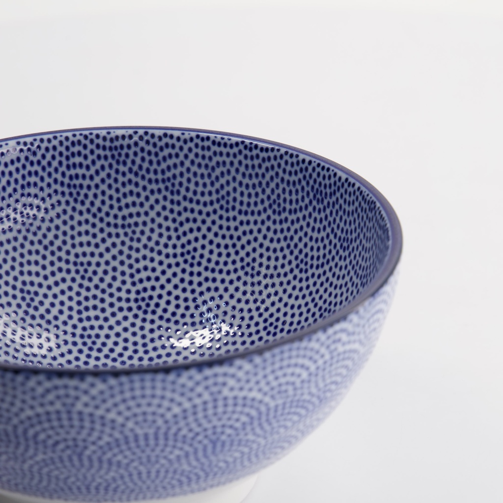 Sanuki Skål, Nippon Blue "dots", 1000ml - Tokyo Design Studio — bilde 4