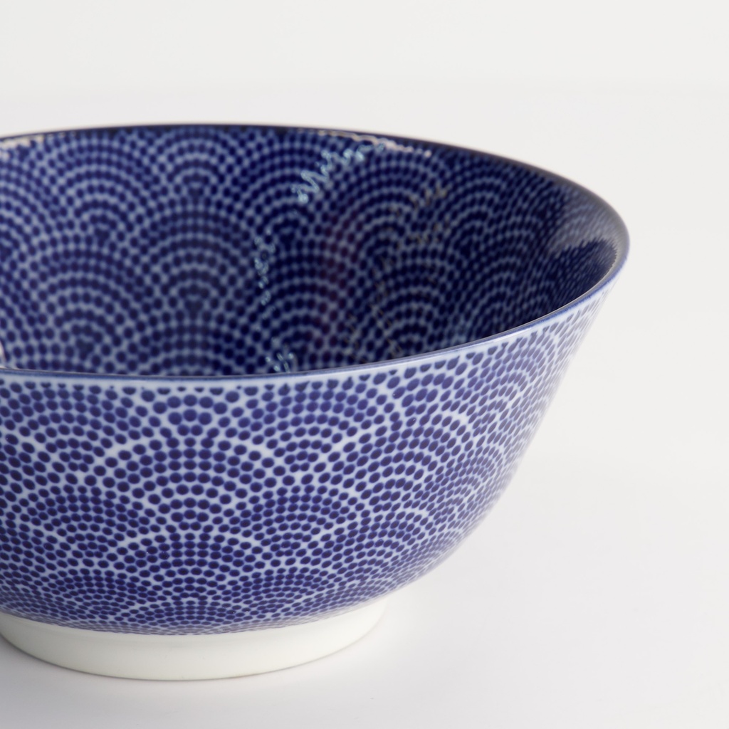 Tayo Skål, Nippon Blue "dots", 500ml - Tokyo Design Studio — bilde 4