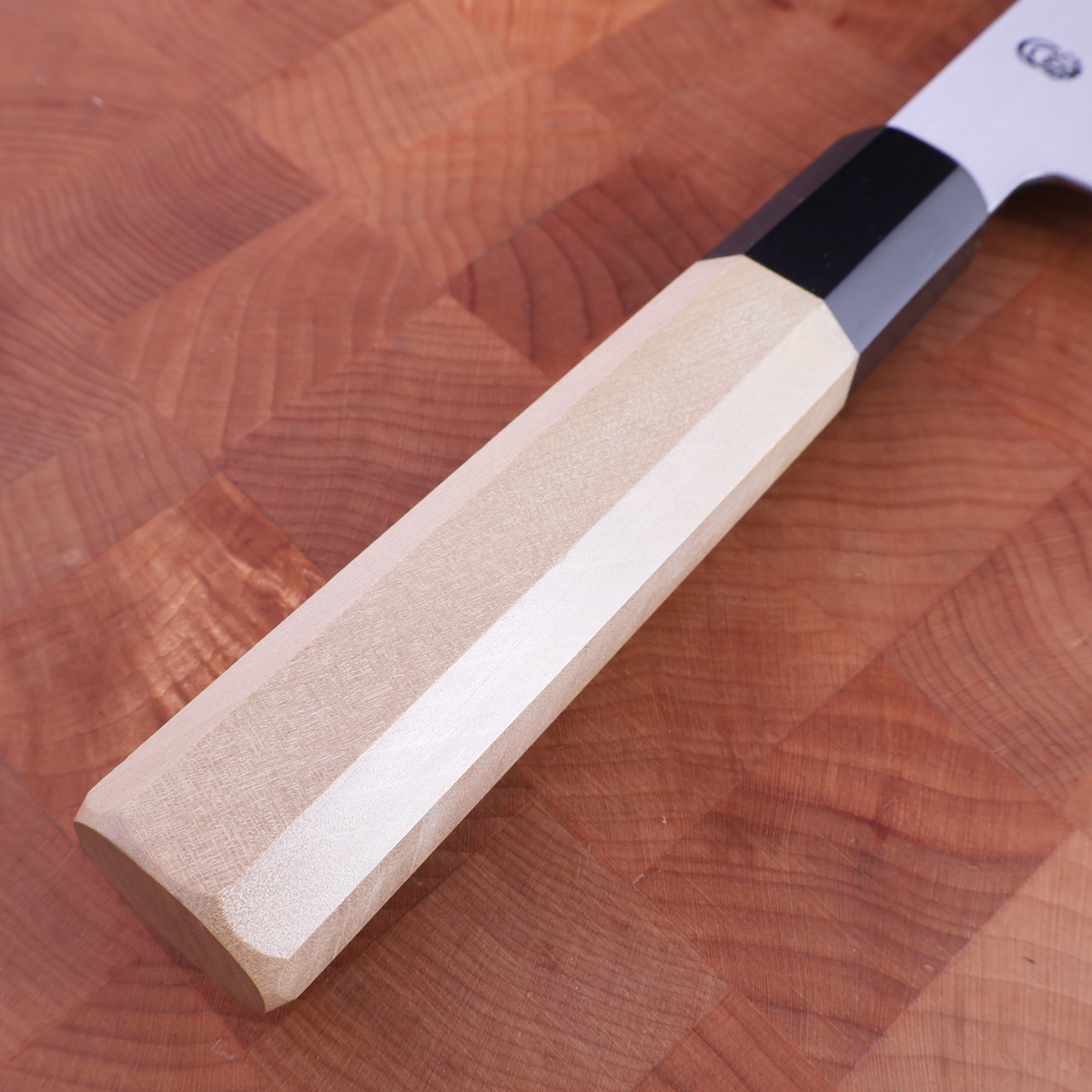 21cm Kiritsuke Gyuto KIKUZUKI KASUMI, Shirogami - SAKAI KIKUMORI — bilde 3