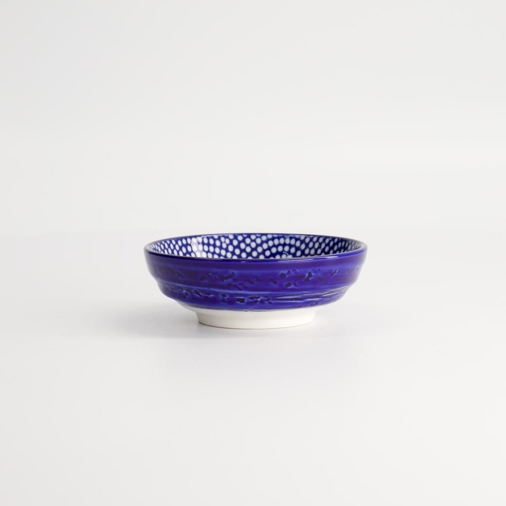 Liten skål, Nippon Blue "dots",9.5x3cm - Tokyo Design Studio — bilde 3