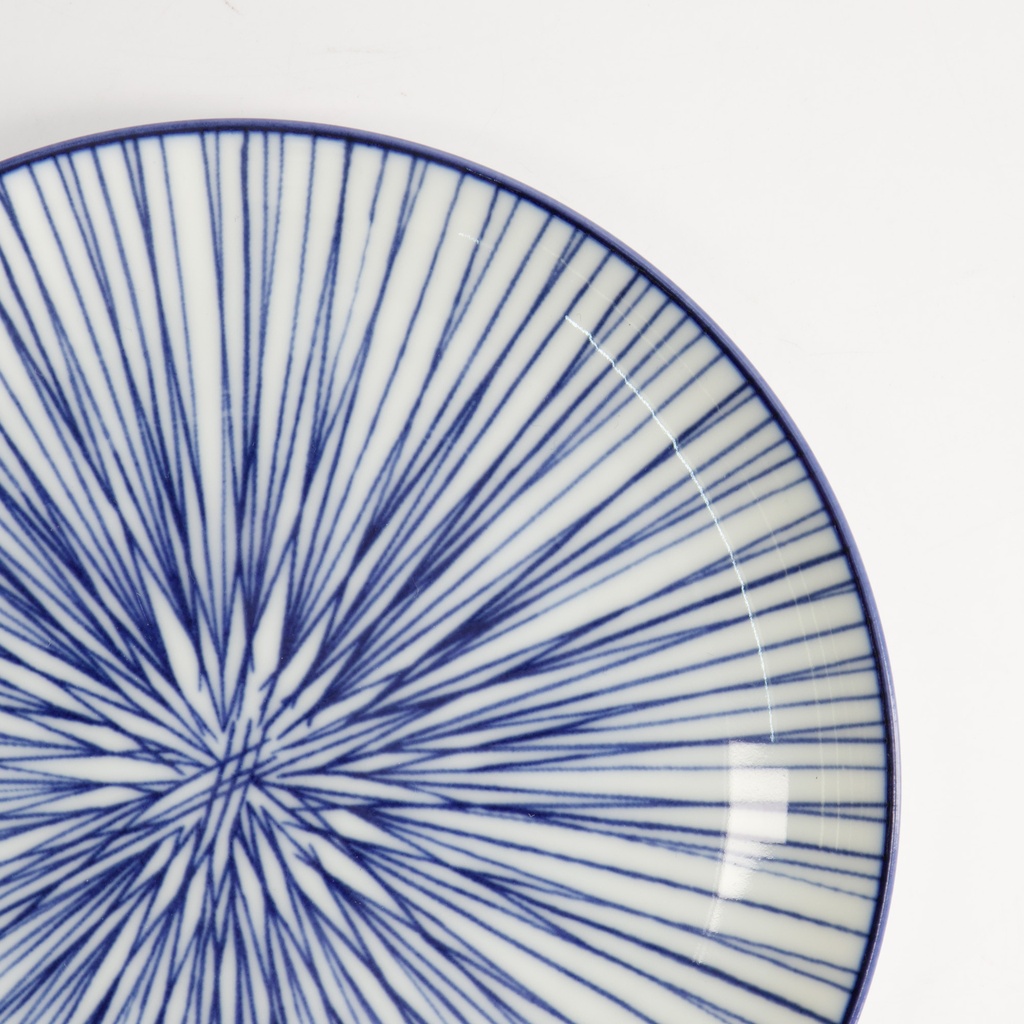 Tallerken, Nippon Blue "line" 16x2cm - Tokyo Design Studio — bilde 4