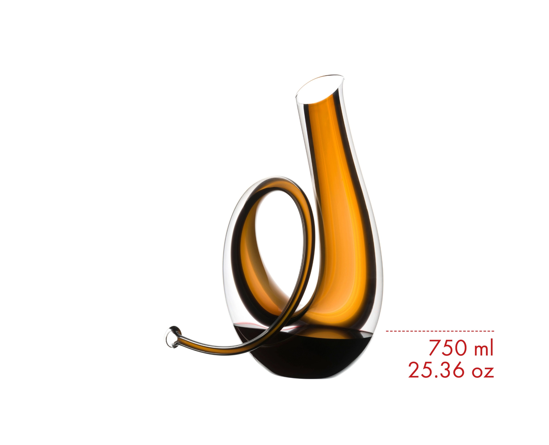 Dekanter Horn, Gul/Sort - RIEDEL — bilde 2