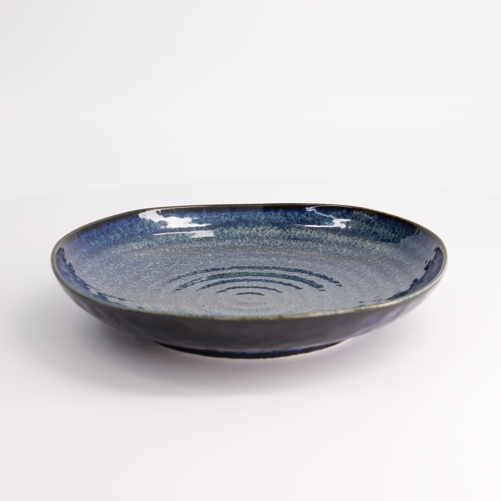 Tallerken "Cobalt Blue", 22.7x4.4cm - Tokyo Design Studio — bilde 1
