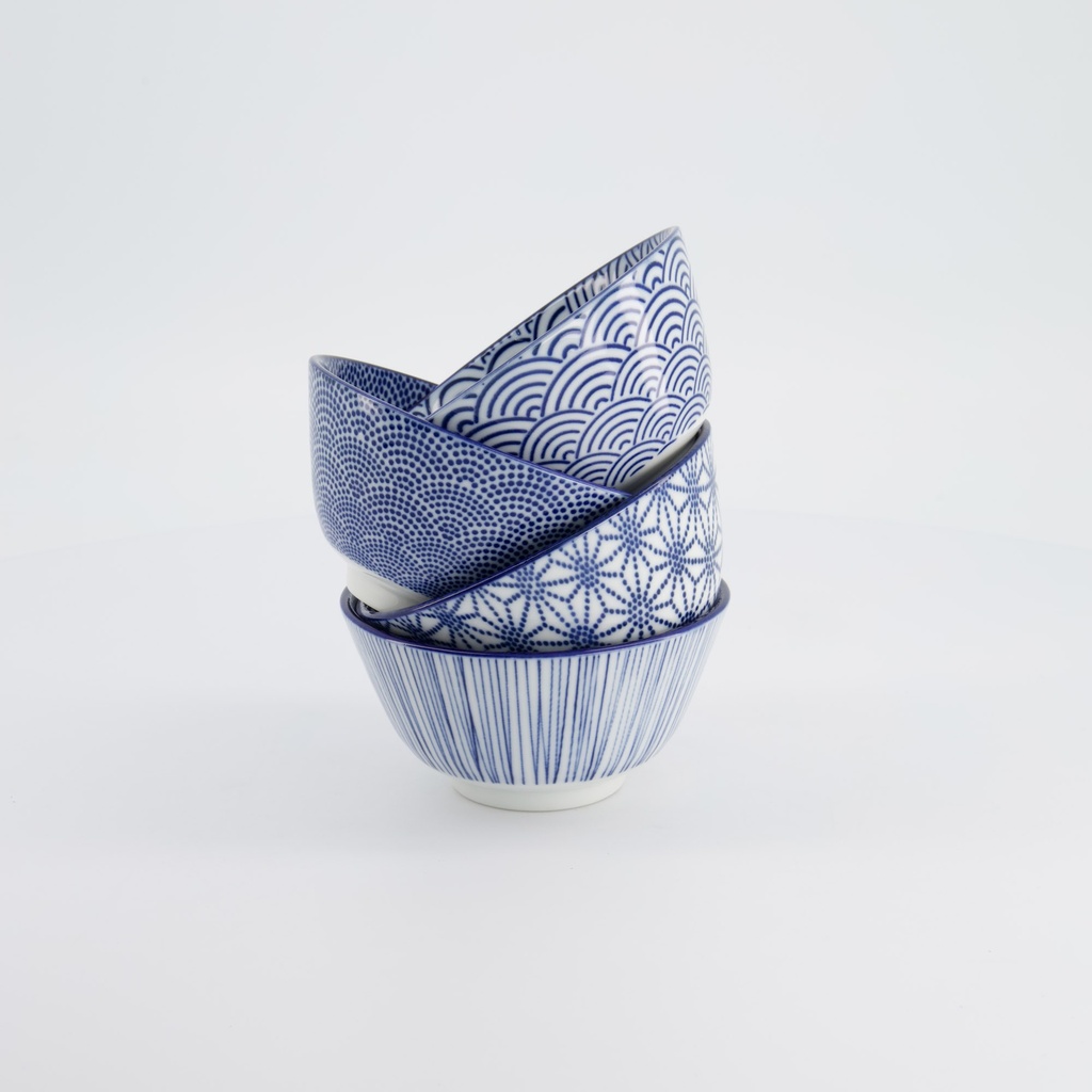Gavesett, Risbolle 4stk, Nippon Blue, 300ml - Tokyo Design Studio — bilde 6
