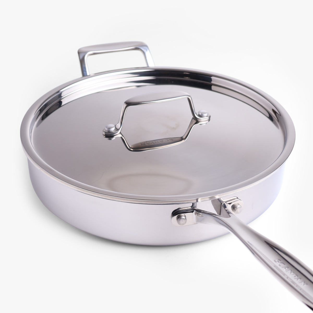 Traktørpanne 26cm, 3.1L m/lokk, Fusion 5 - SCANPAN — bilde 2