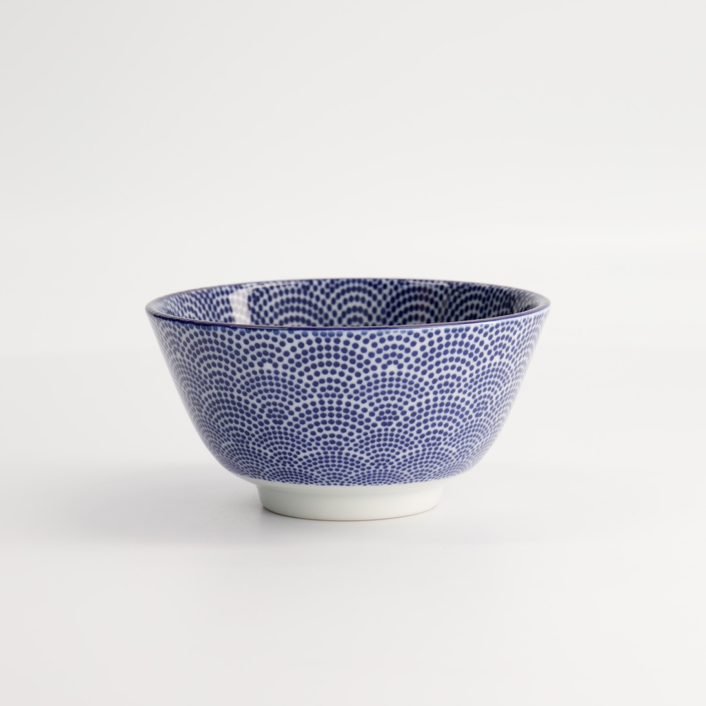 Risbolle, Nippon Blue "dots" 300ml - Tokyo Design Studio — bilde 3