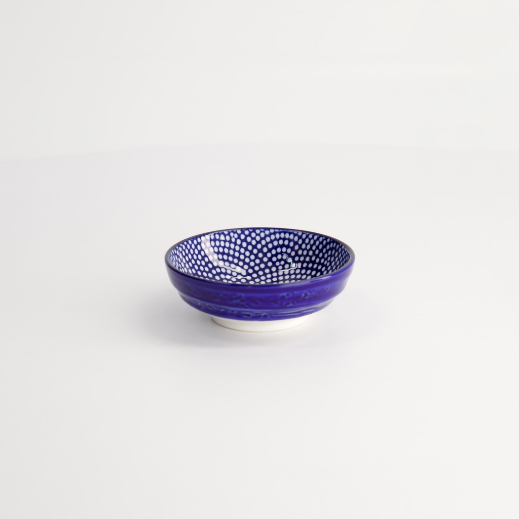 Liten skål, Nippon Blue "dots",9.5x3cm - Tokyo Design Studio — bilde 1