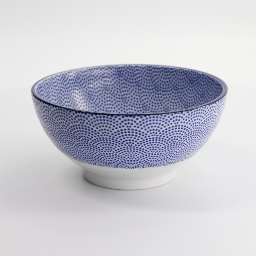 Sanuki Skål, Nippon Blue "dots", 1000ml - Tokyo Design Studio — bilde 1
