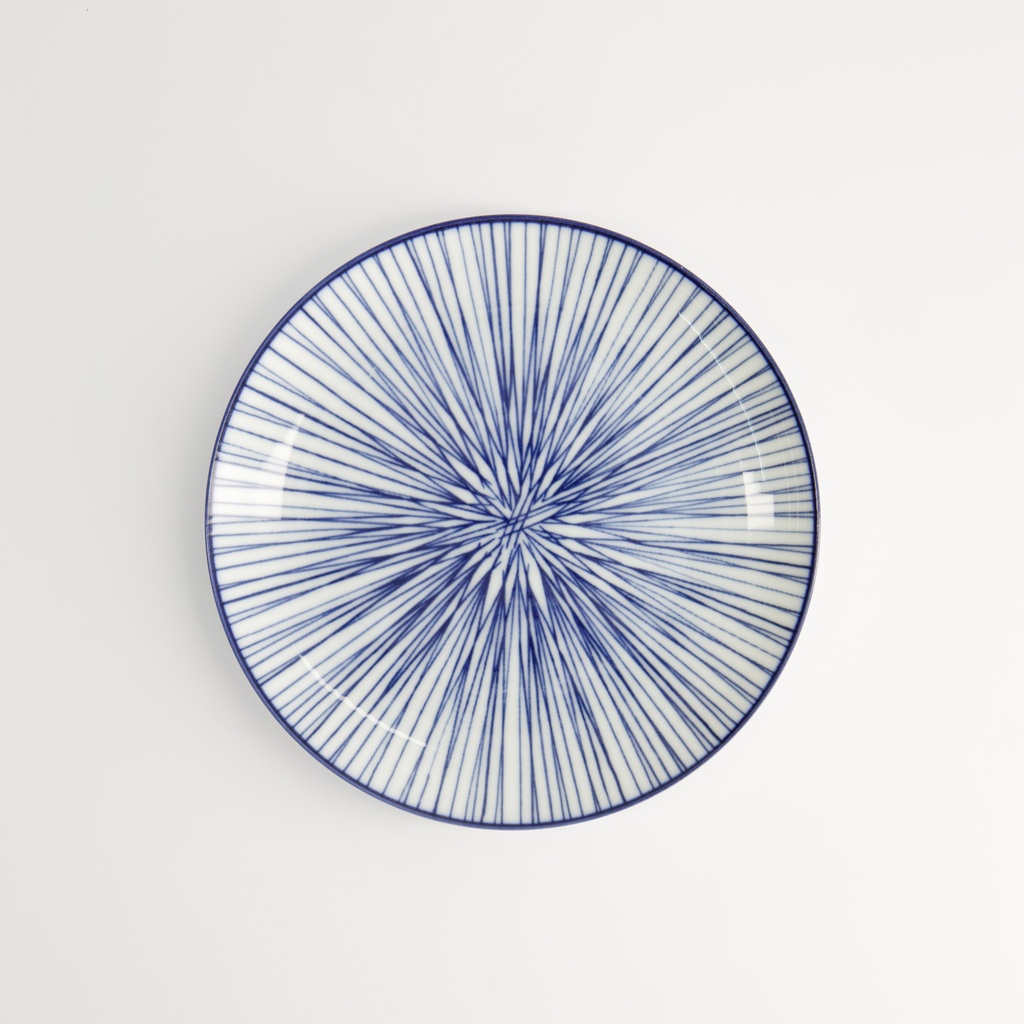 Tallerken, Nippon Blue "line" 16x2cm - Tokyo Design Studio — bilde 2