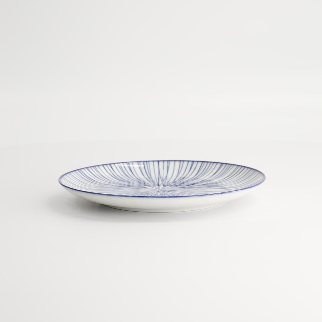 Tallerken, Nippon Blue "line" 16x2cm - Tokyo Design Studio — bilde 3