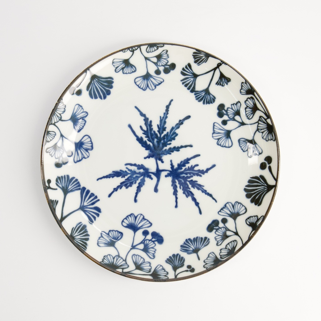 Tallerken, Flora Japonica "maple" 20.6x2.2cm - Tokyo Design Studio — bilde 2