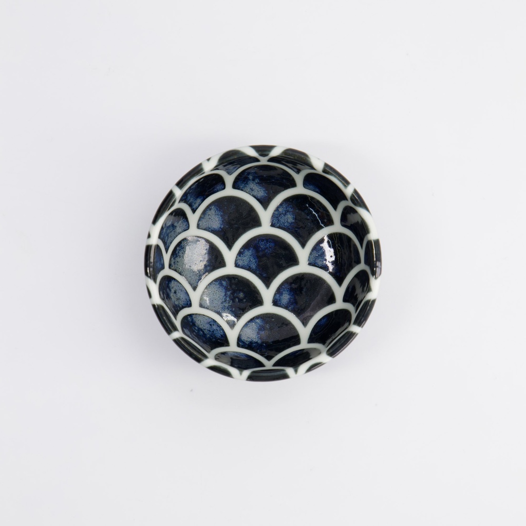 Skål "Cobalt Blue", Mermaid, 8.5x3.4cm - Tokyo Design Studio — bilde 2
