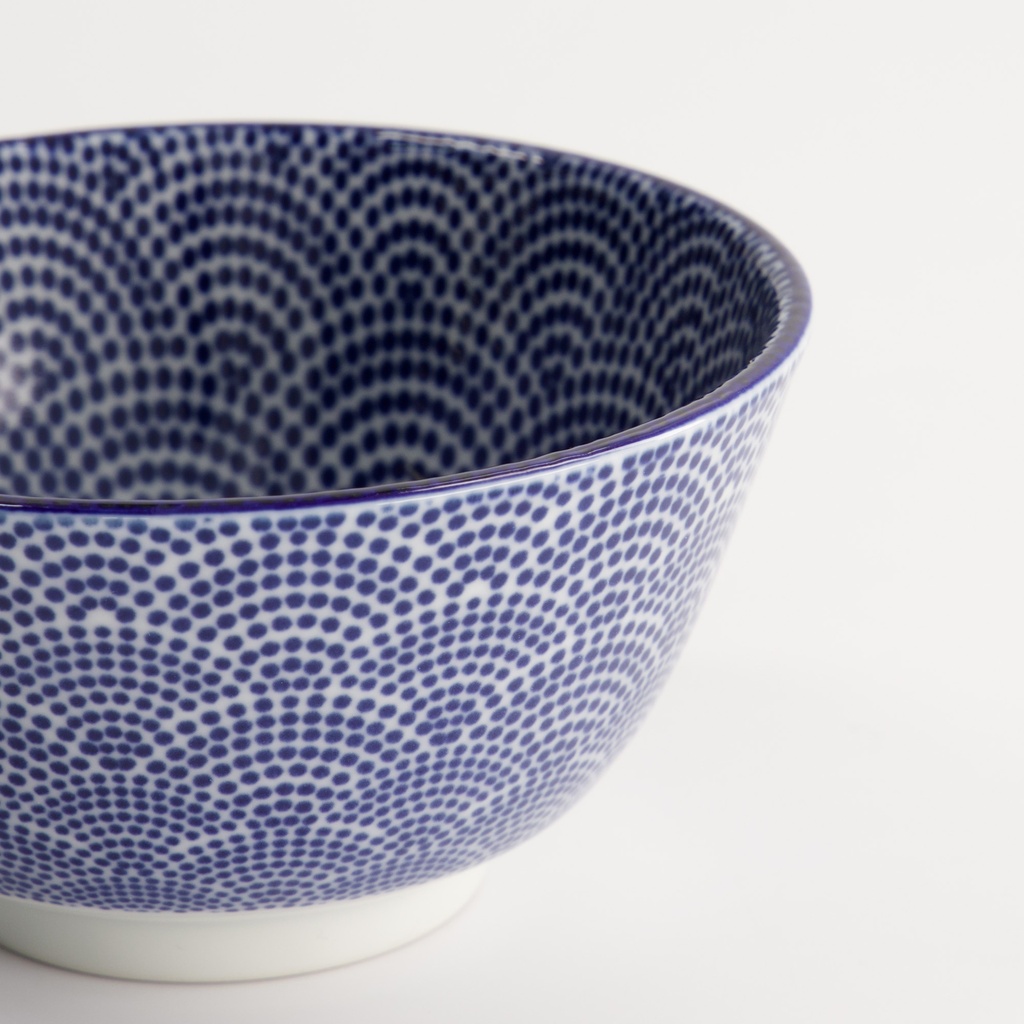 Risbolle, Nippon Blue "dots" 300ml - Tokyo Design Studio — bilde 4