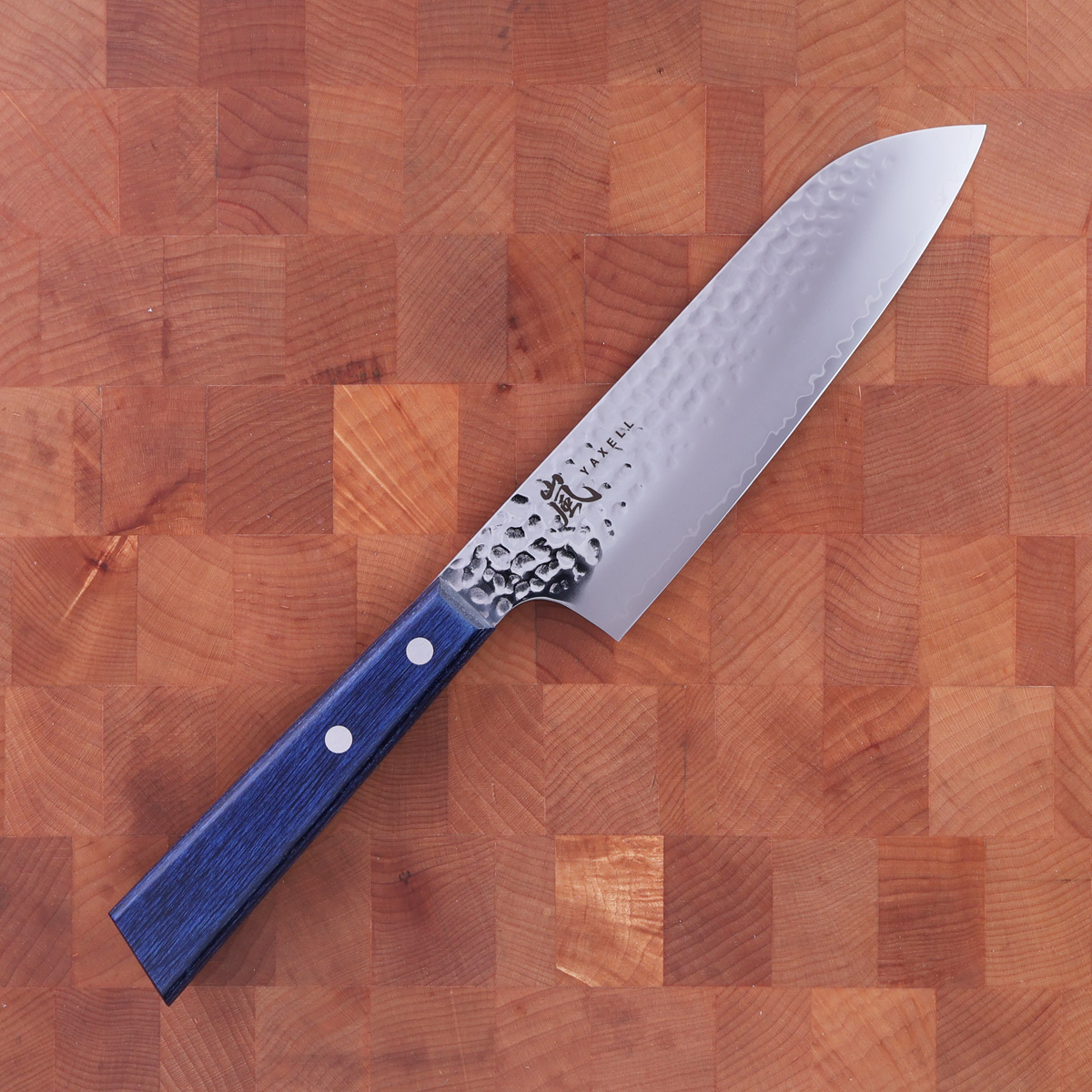16.5cm Grønnsakskniv (santoku), Blue Breeze - YAXELL