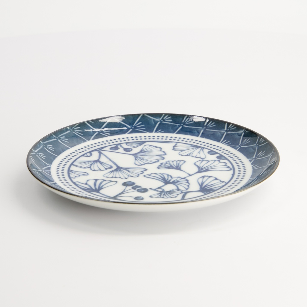 Tallerken, Flora Japonica "Gingko" 16x2cm - Tokyo Design Studio — bilde 1