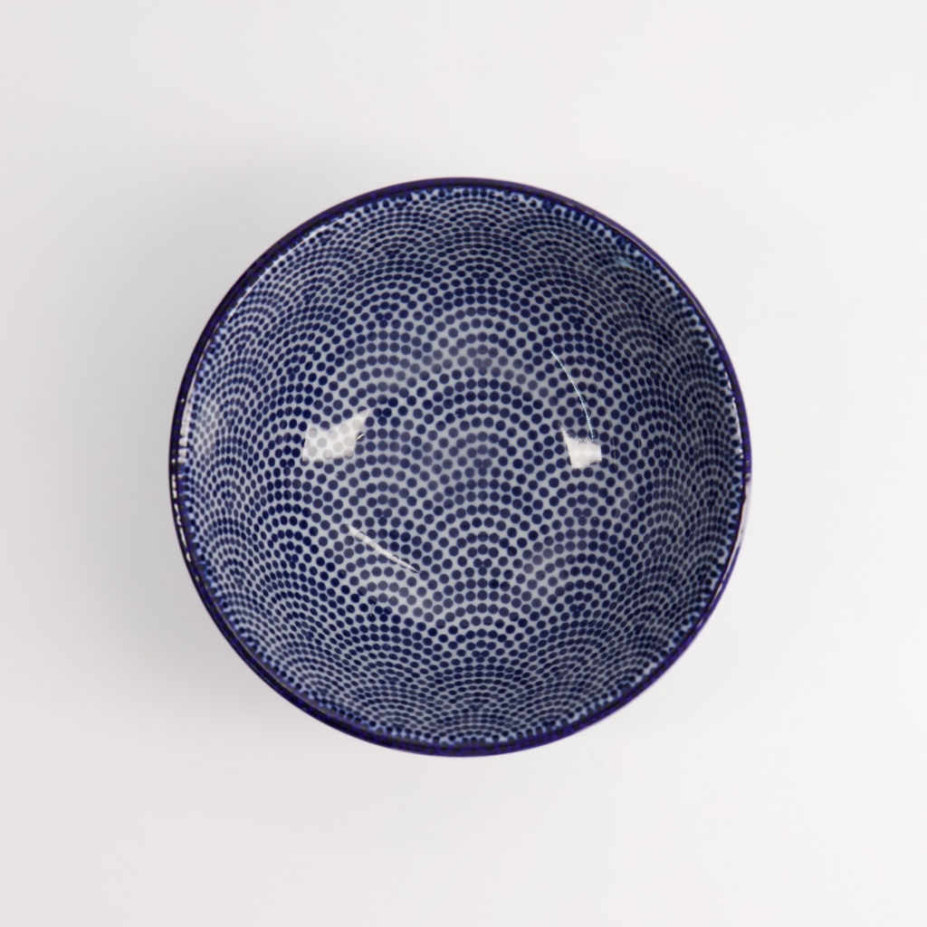 Risbolle, Nippon Blue "dots" 300ml - Tokyo Design Studio — bilde 2