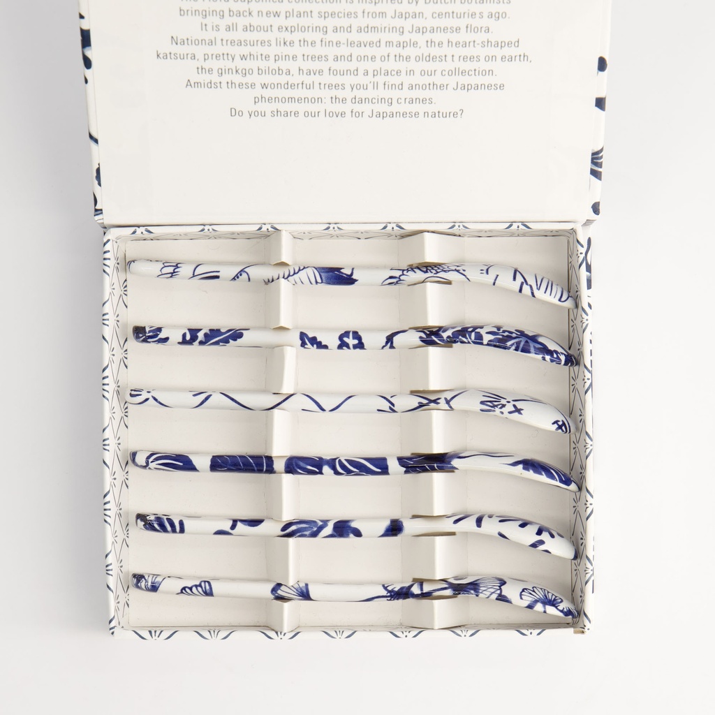 Skje 6stk, Flora Japonica, 13cm - Tokyo Design Studio — bilde 5