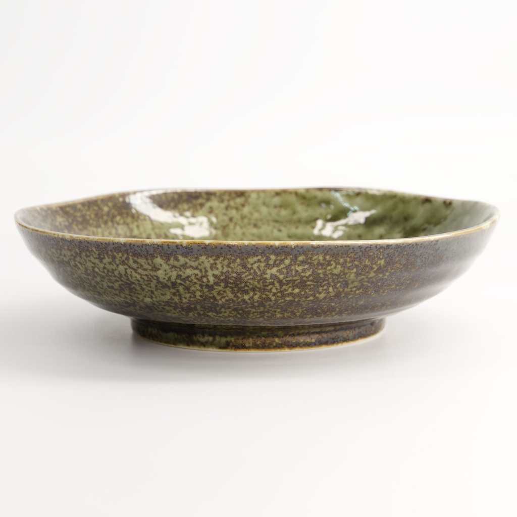 Pastatallerken "Shinryoku Green" 20.8x5.2cm - Tokyo Design Studio — bilde 3