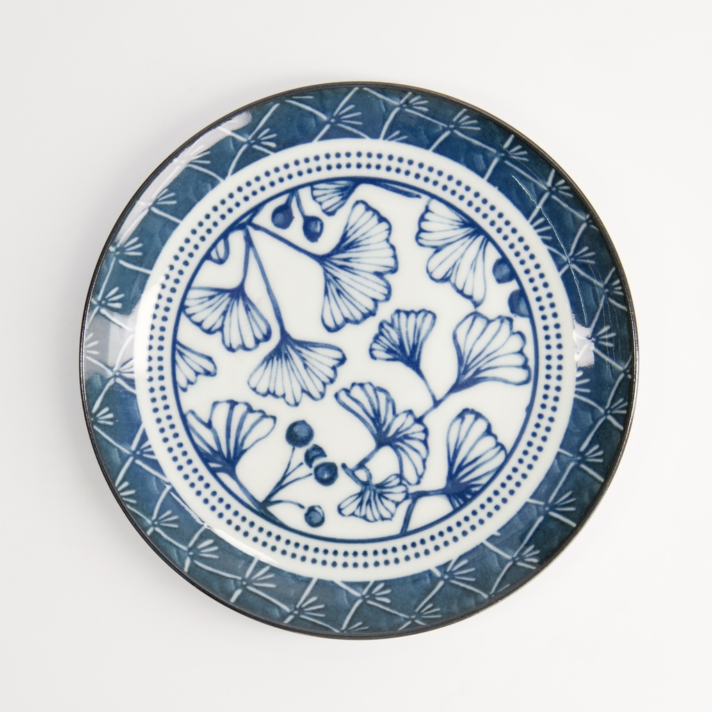 Tallerken, Flora Japonica "Gingko" 16x2cm - Tokyo Design Studio — bilde 3